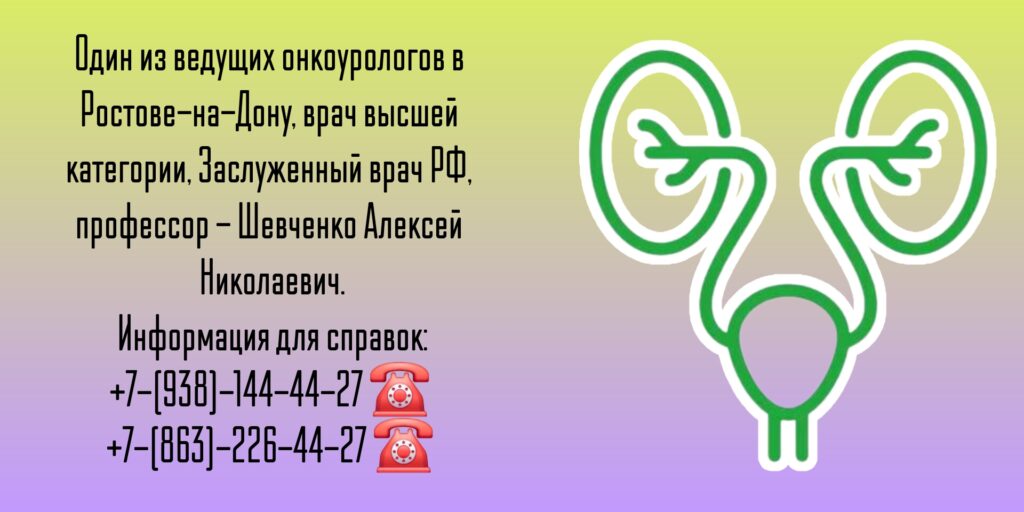 Ведущий онкоуролог в Ростове-на-Дону - Шевченко Алексей Николаевич 