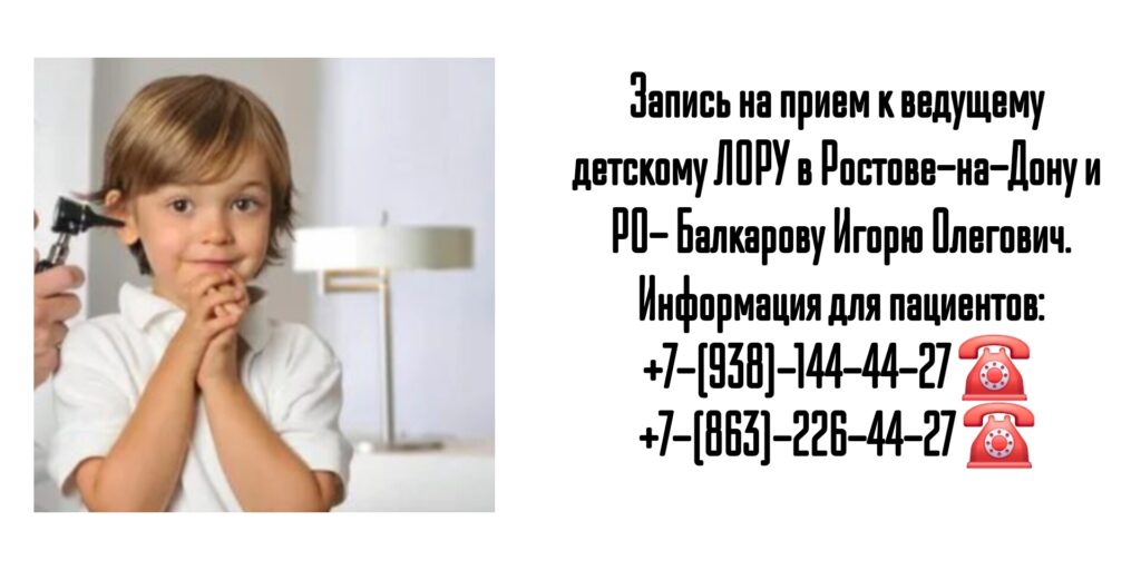 хороший детский лор ростов