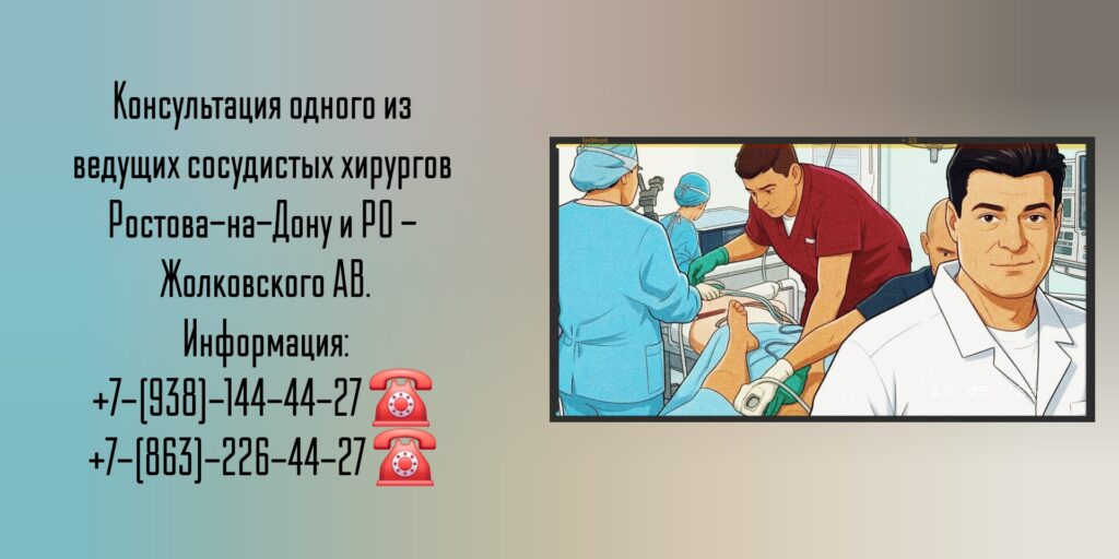 Лучший сосудистый хирург в Ростове-на-Дону и РО - Жолковский Александр Владимирович