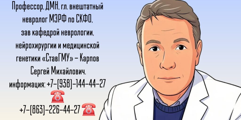 Опытный невролог в Ставрополе- Карпов Сергей Михайлович 