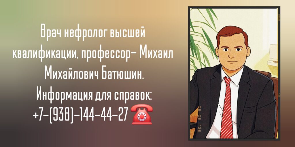 Ведущий нефролог в Ростове-на-Дону - Батюшин ММ